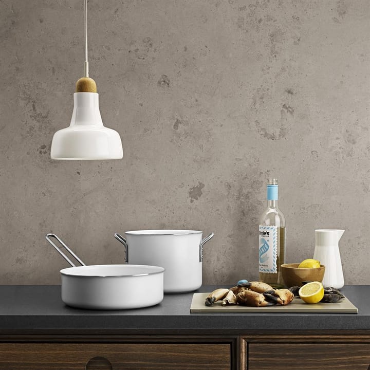 Batería de cocina Eva Trio White Line, set de 3 Eva Solo