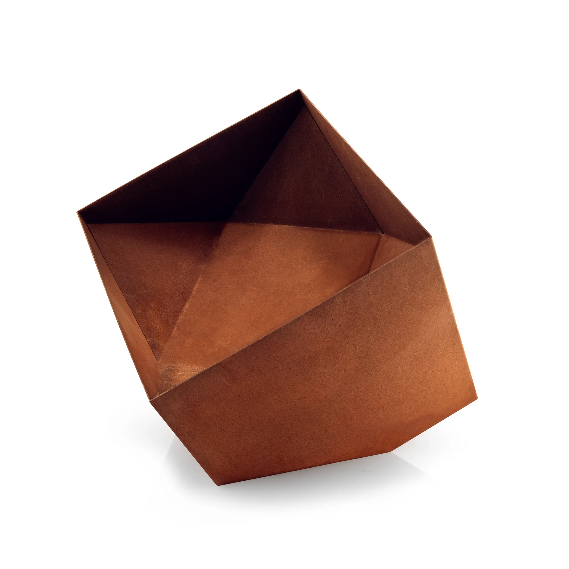 Brasero FireCube, acero corten Eva Solo