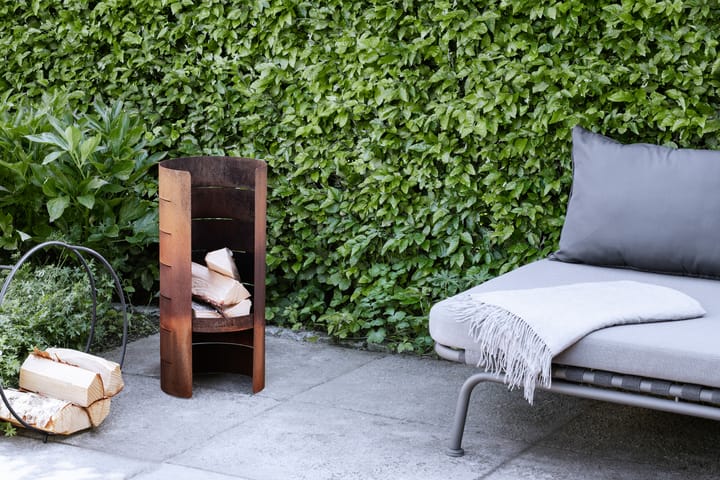 Brasero FireCylinder, acero corten Eva Solo