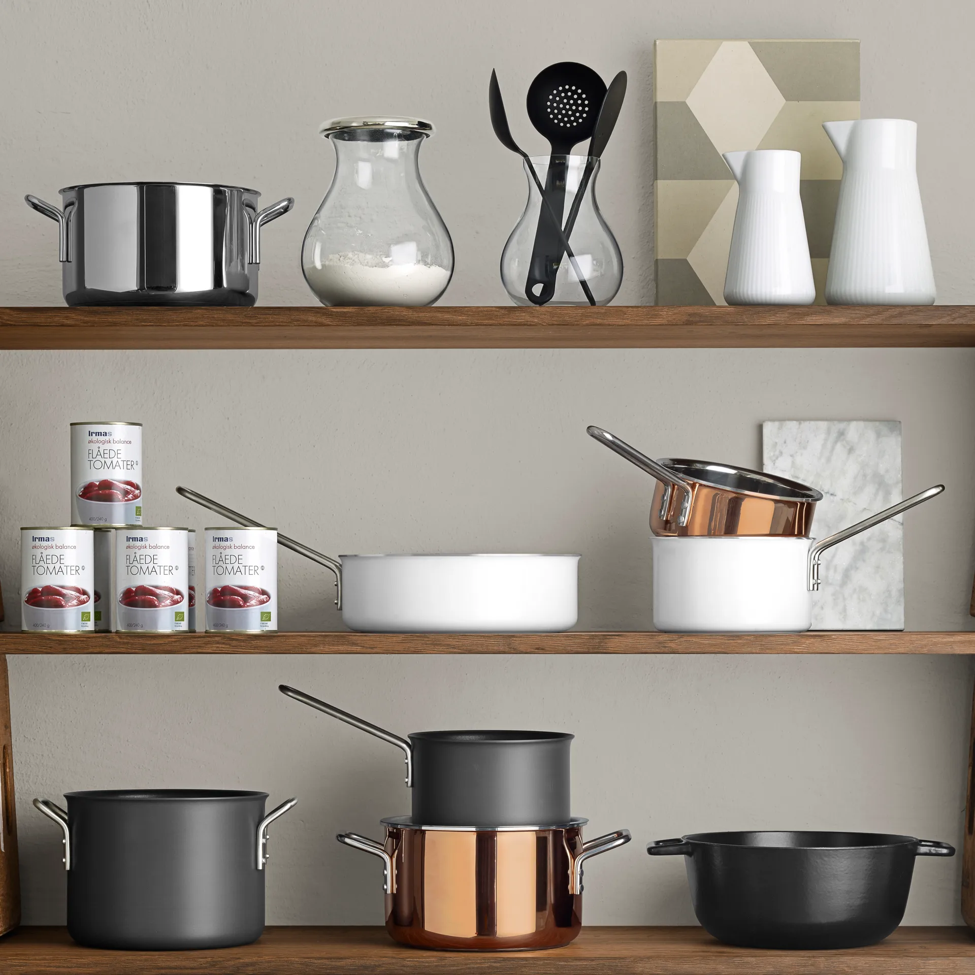 Cacerola Eva Trio cobre, 1,5 L Eva Solo