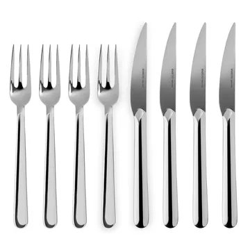 Cubiertos de carne Legio Nova 8 piezas - acero inoxidable - Eva Solo