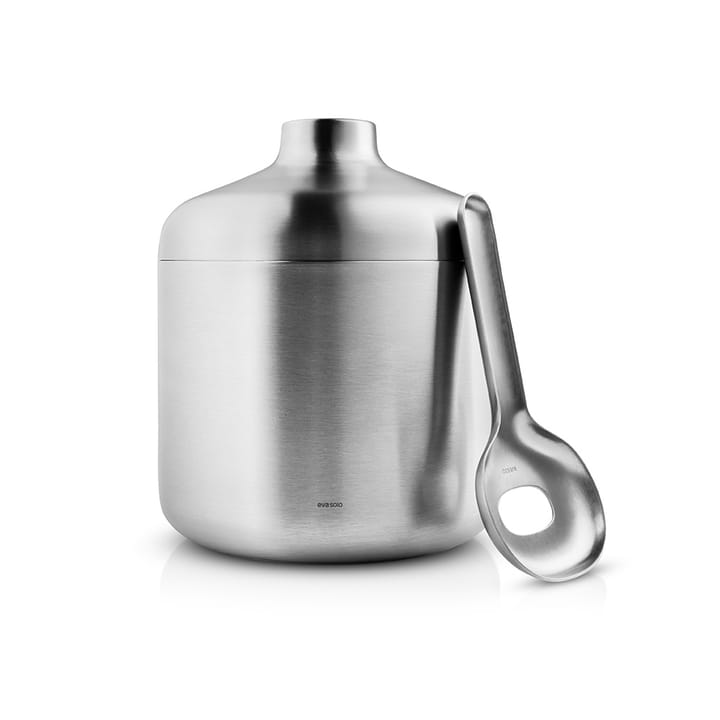 Cubitera con cuchara Liquid Lounge 1,4 L - Brushed steel - Eva Solo