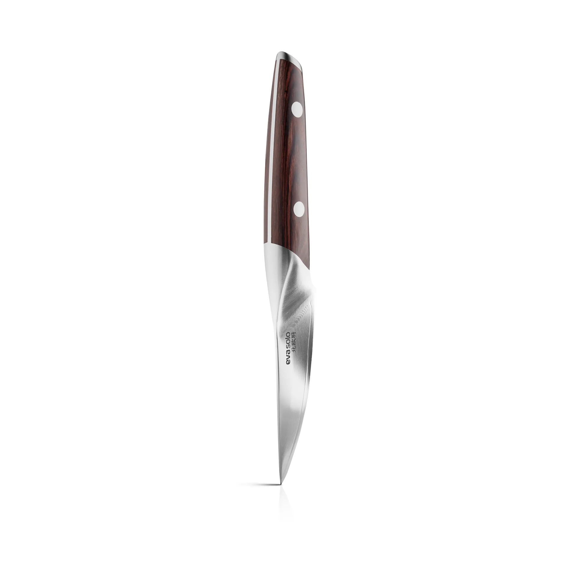 Cuchillo de especias Nordic Kitchen 9 cm, Acero damasco Eva Solo