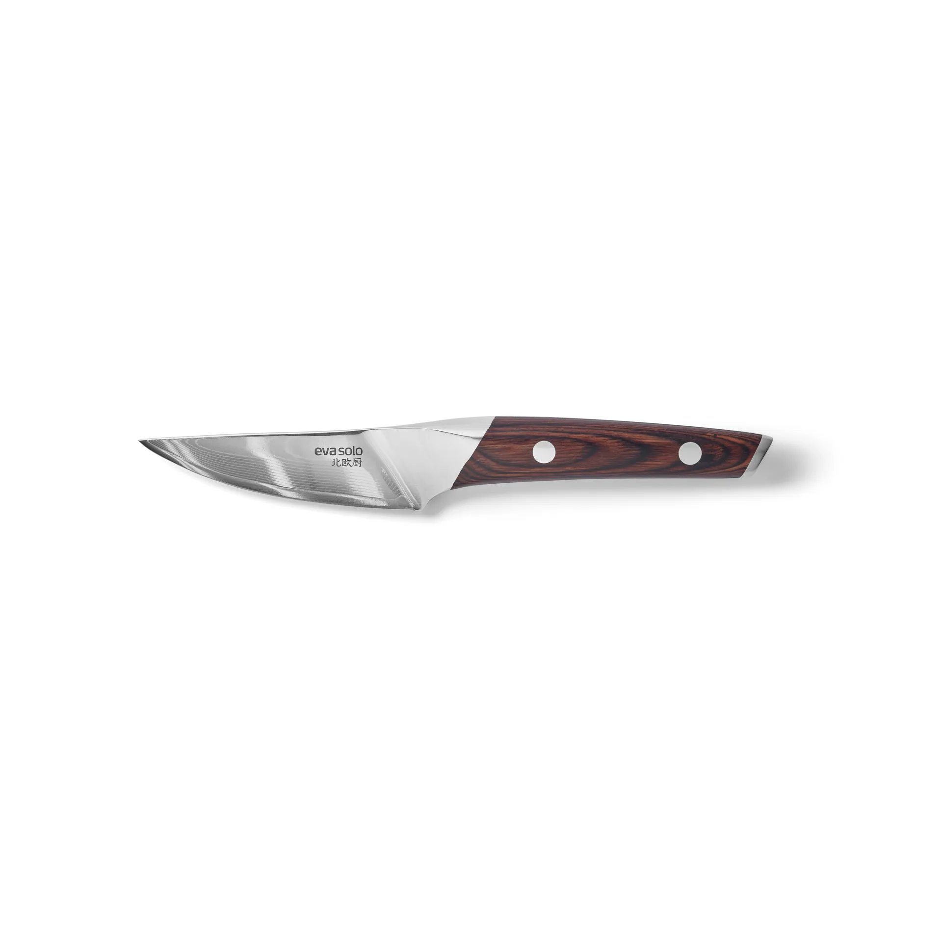 Cuchillo de especias Nordic Kitchen 9 cm, Acero damasco Eva Solo