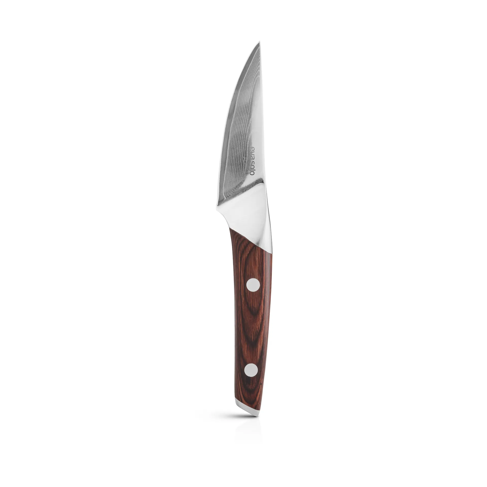 Cuchillo de especias Nordic Kitchen 9 cm, Acero damasco Eva Solo