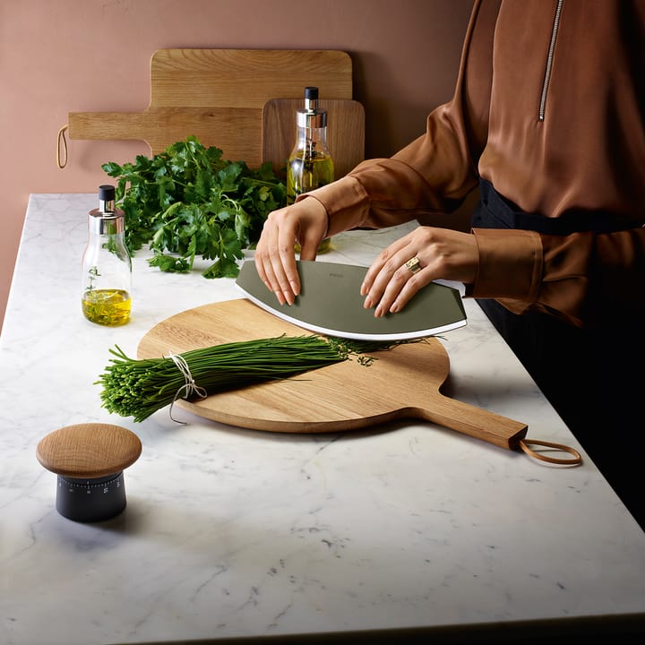 Cuchillo de pizza / hierbas Green Tool, verde Eva Solo