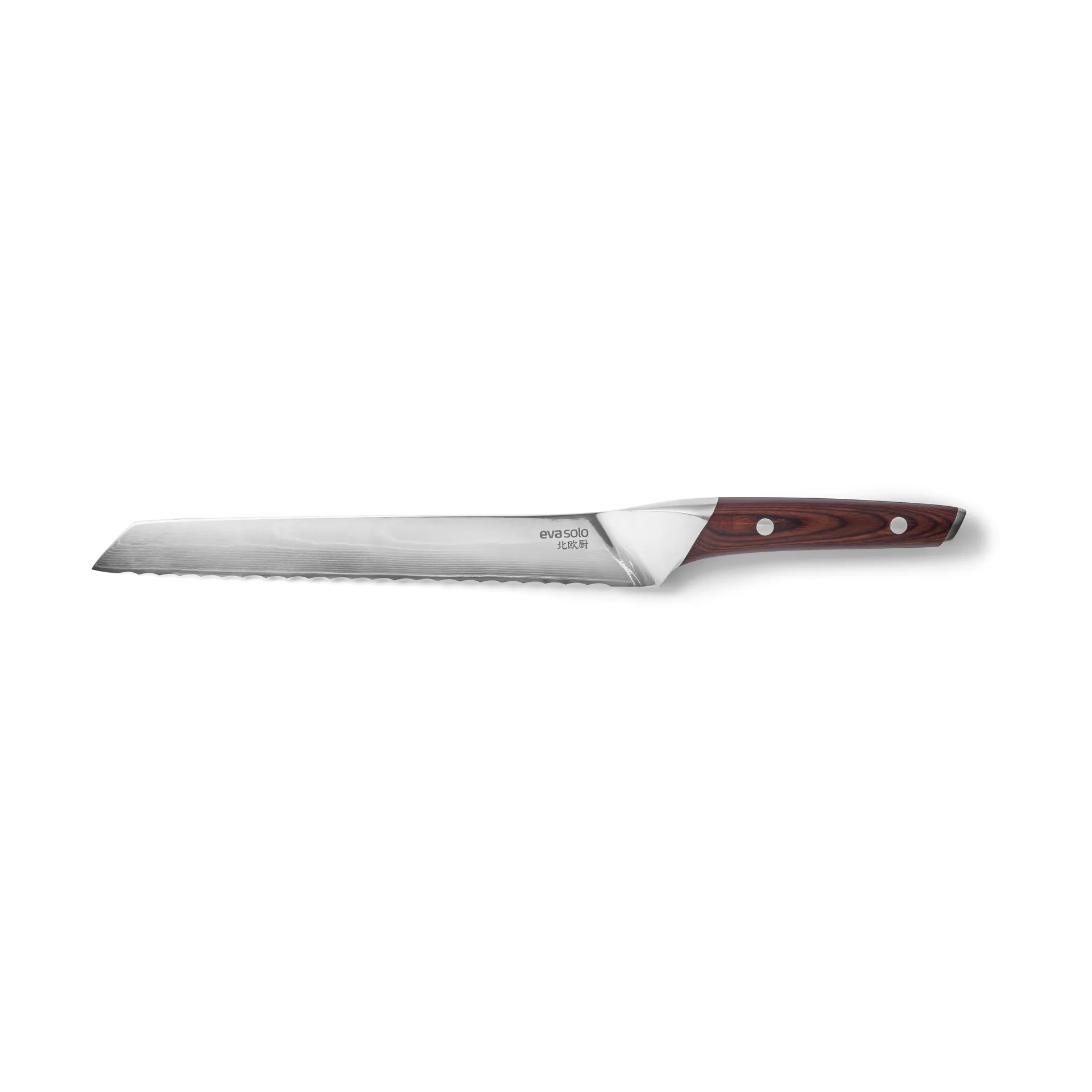 Cuchillo para pan Nordic Kitchen 24 cm, Acero damasco Eva Solo