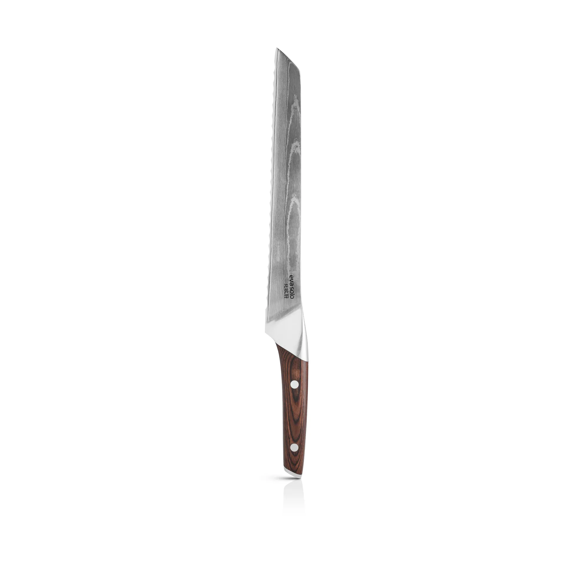 Cuchillo para pan Nordic Kitchen 24 cm, Acero damasco Eva Solo