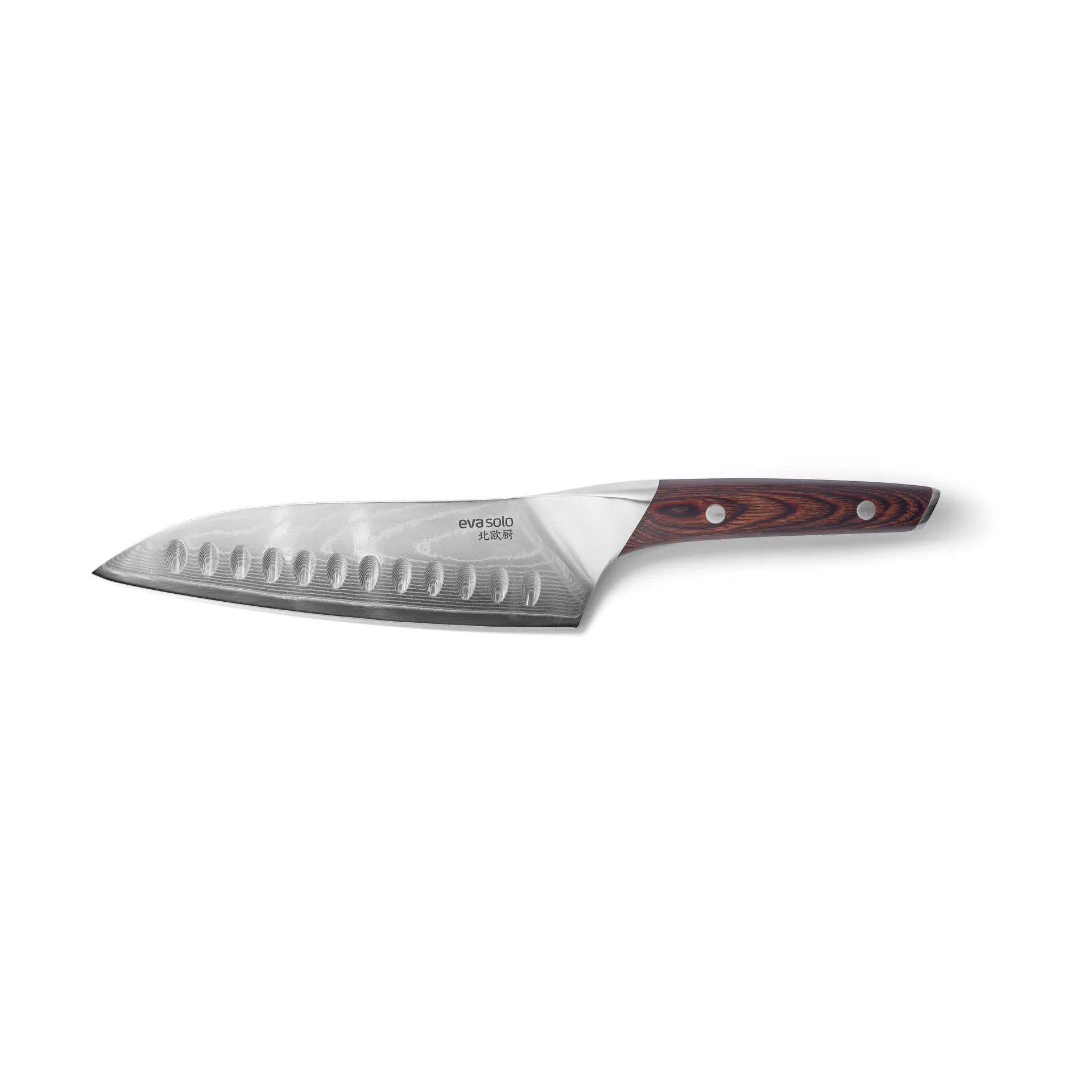 Cuchillo santoku Nordic Kitchen 18 cm, Acero damasco Eva Solo