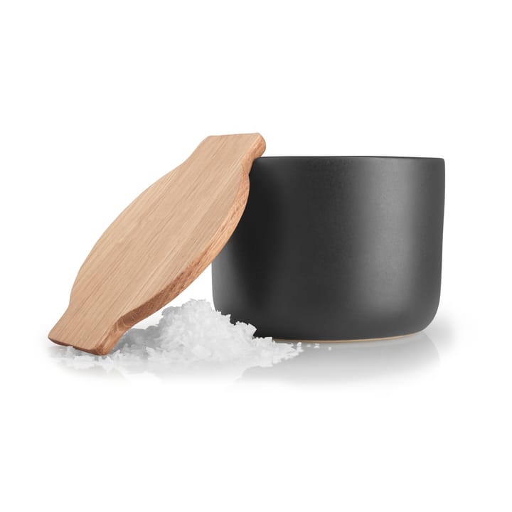 Cuenco salero con tapa Nordic Kitchen, negro Eva Solo