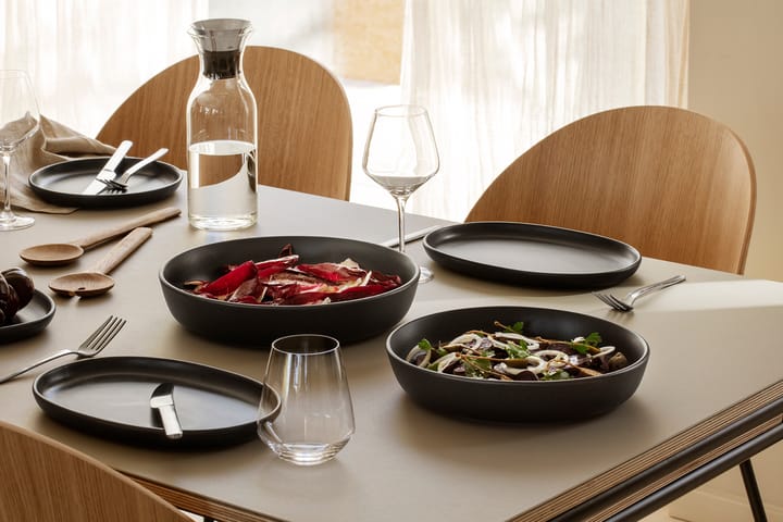 Ensaladera Nordic Kitchen baja negro, Ø28 cm Eva Solo