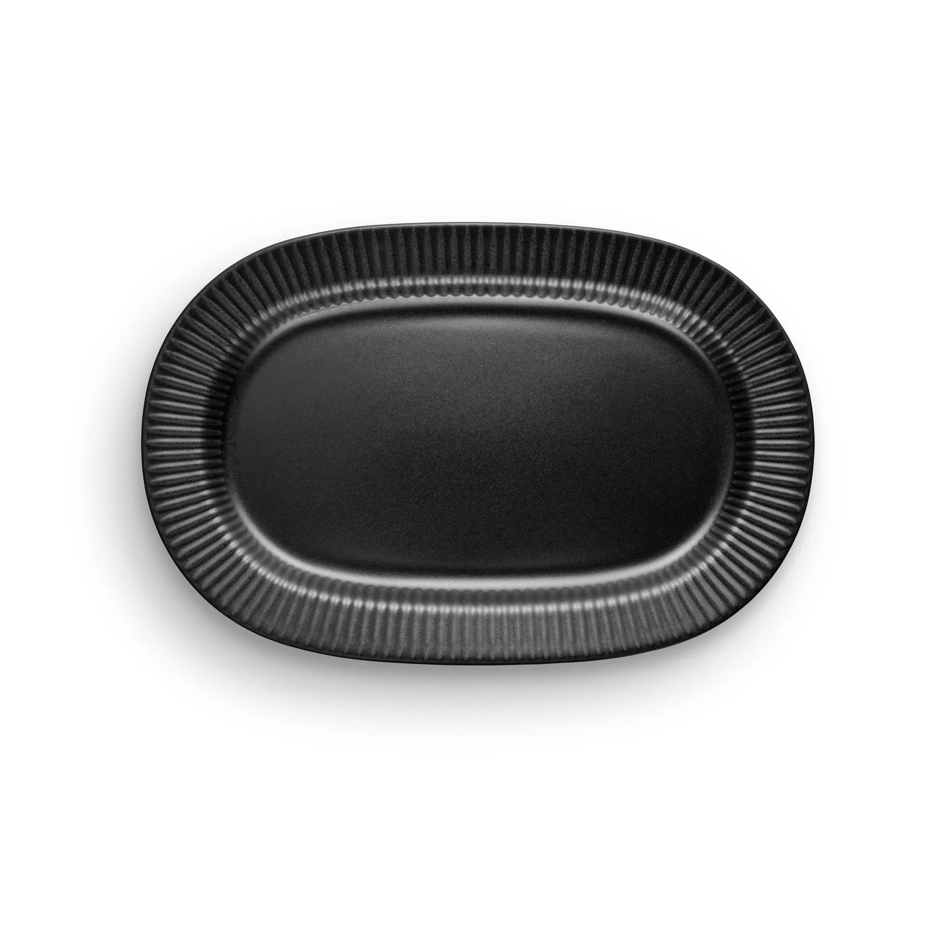 Fuente de servir Eva Trio Legio Nova ovalada, Negro Eva Solo