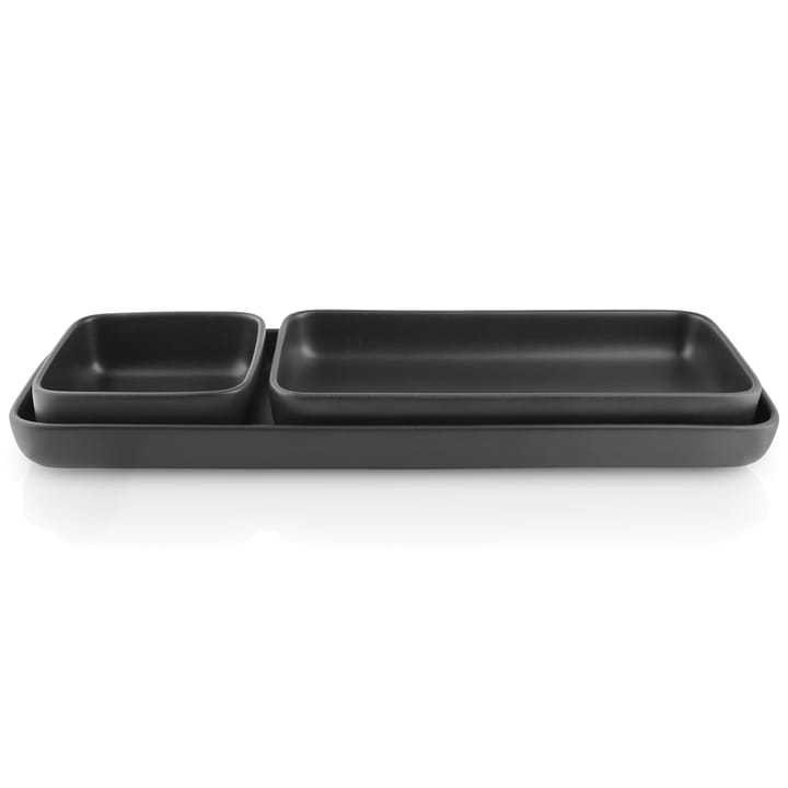 Fuente de servir Nordic Kitchen 13x37 cm, negro Eva Solo