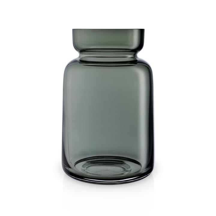 Jarrón de vidrio Silhouette smokey grey - 18,5 cm - Eva Solo