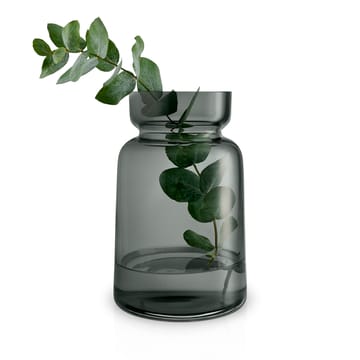 Jarrón de vidrio Silhouette smokey grey - 18,5 cm - Eva Solo