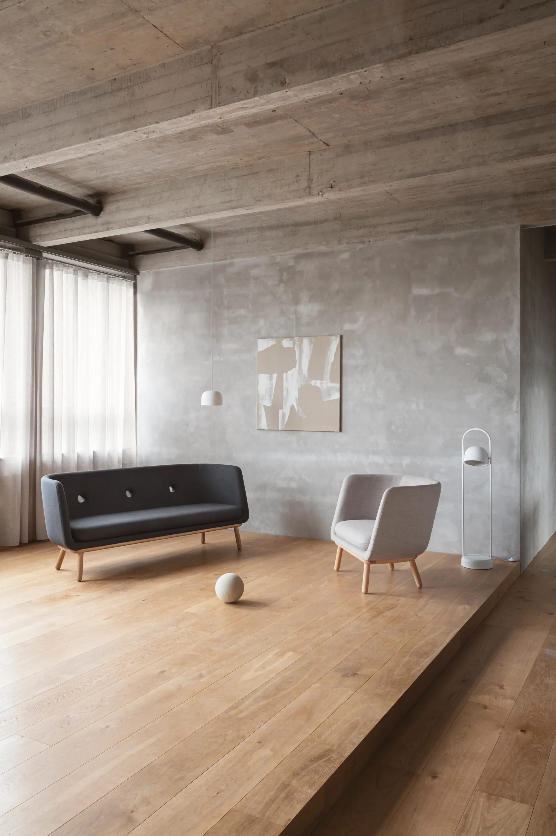 Lámpara colgante Quay pequeña Ø22 cm, Blanco Eva Solo