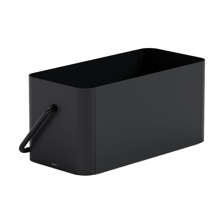 Macetero para balcón Simply Grow 20x42x20 cm, Black Eva Solo