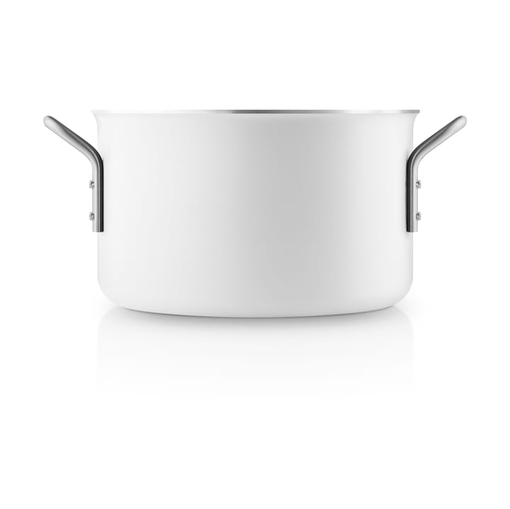 Olla cerámica Eva Trio White Line Slip-Let, 3,8 L Eva Solo