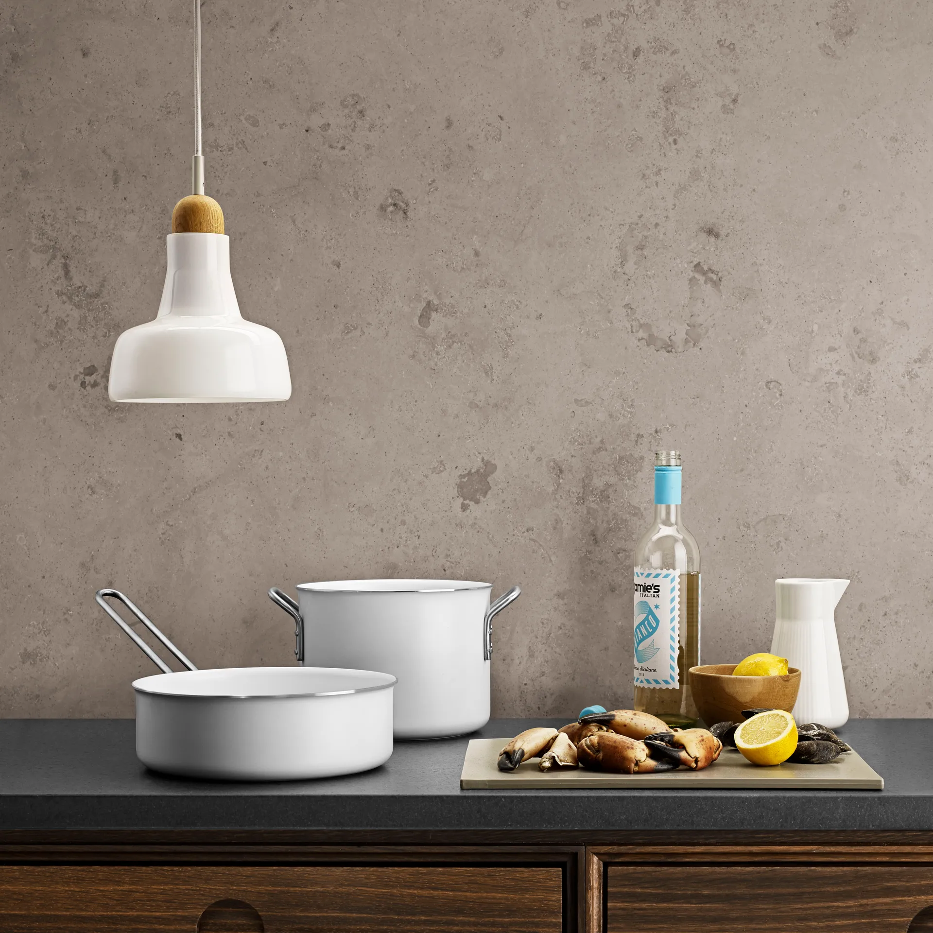 Olla Eva Trio White Line, 4,8 L Eva Solo