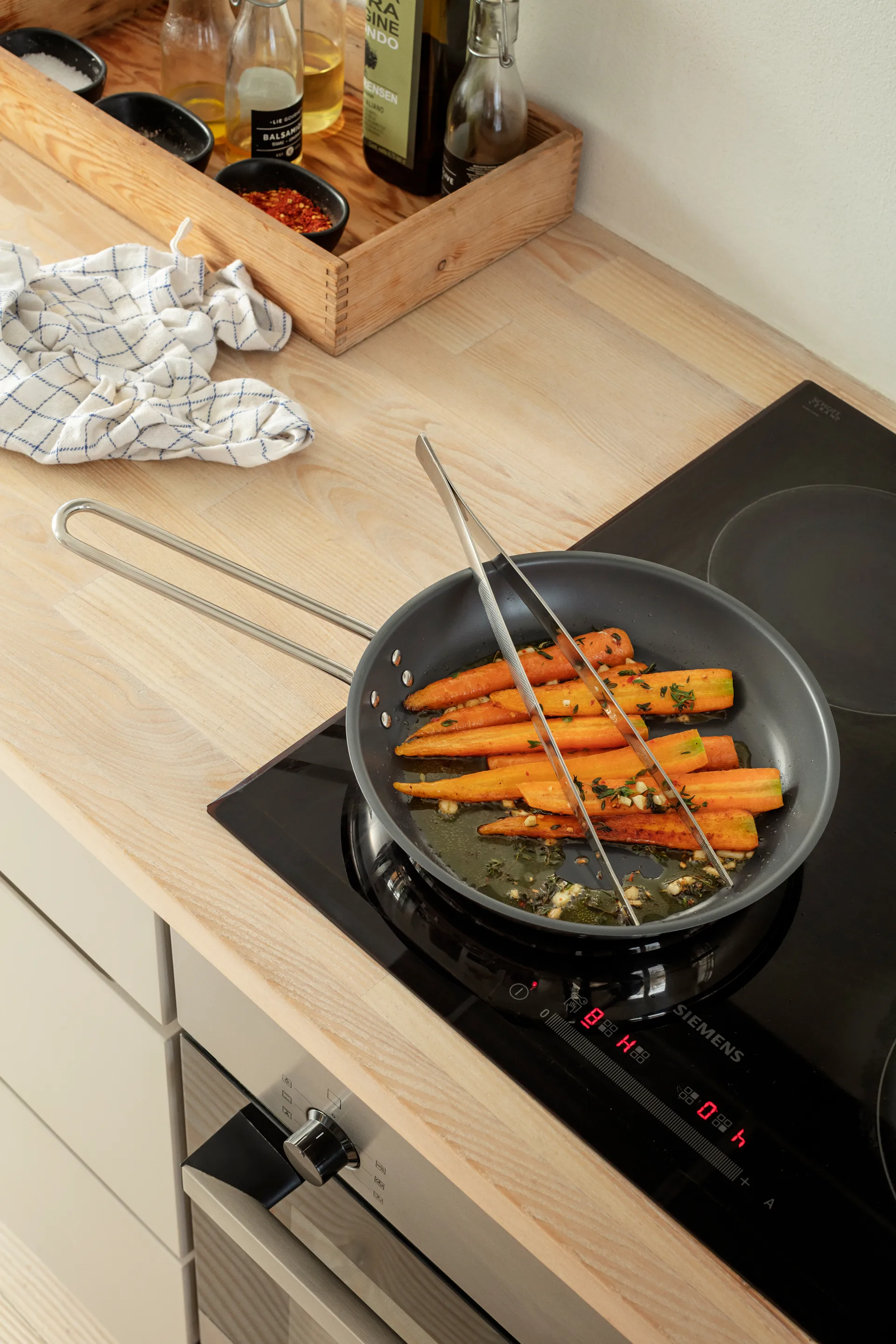 Pinzas de cocina Eva Trio, Acero inoxidable Eva Solo