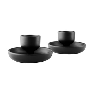 Portahuevos Nordic kitchen 2-pack - Black - Eva Solo