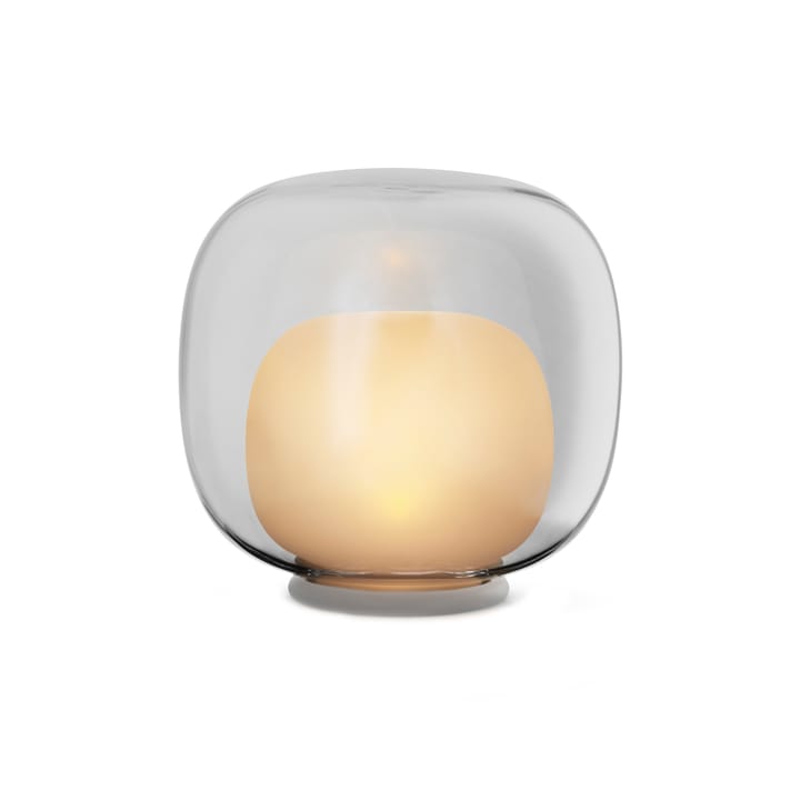 Portavelas Eva Solo LED Ø12 cm - Vidrio ahumado  - Eva Solo
