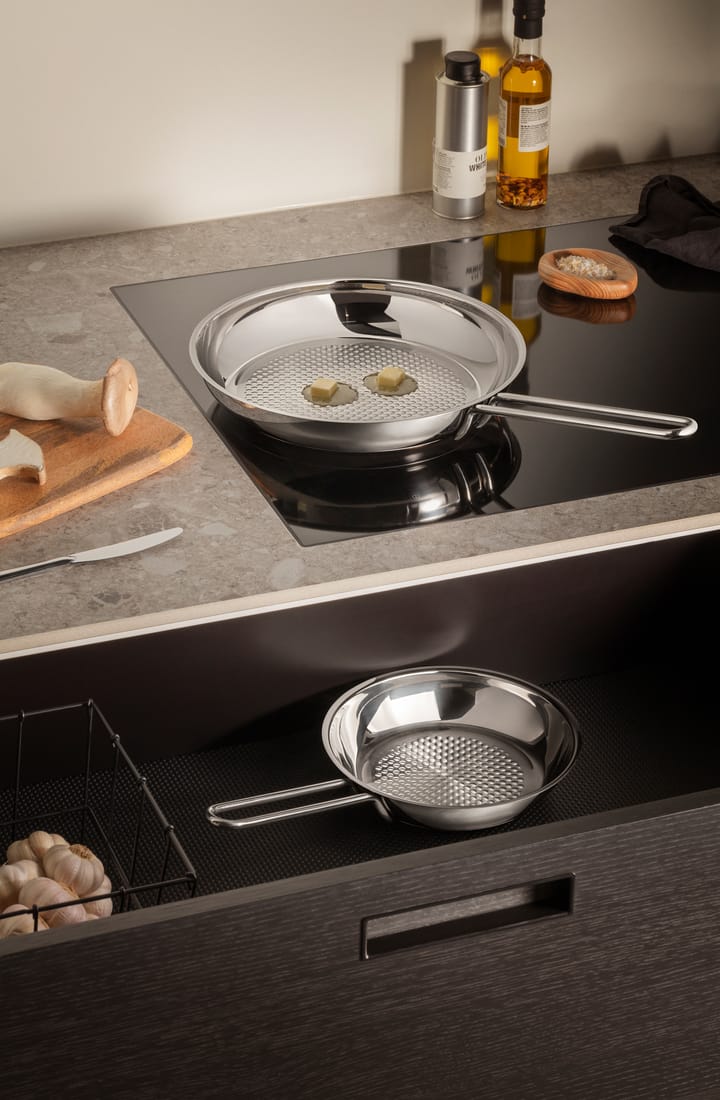 Sartén Eva Trio Stainless Steel Honeycomb, 28 cm Eva Solo