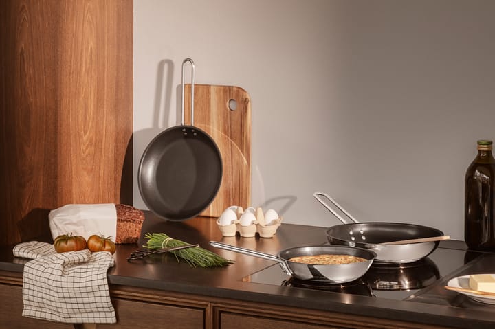 Sartén Eva Trio Stainless Steel Slip-Let, 24 cm Eva Solo
