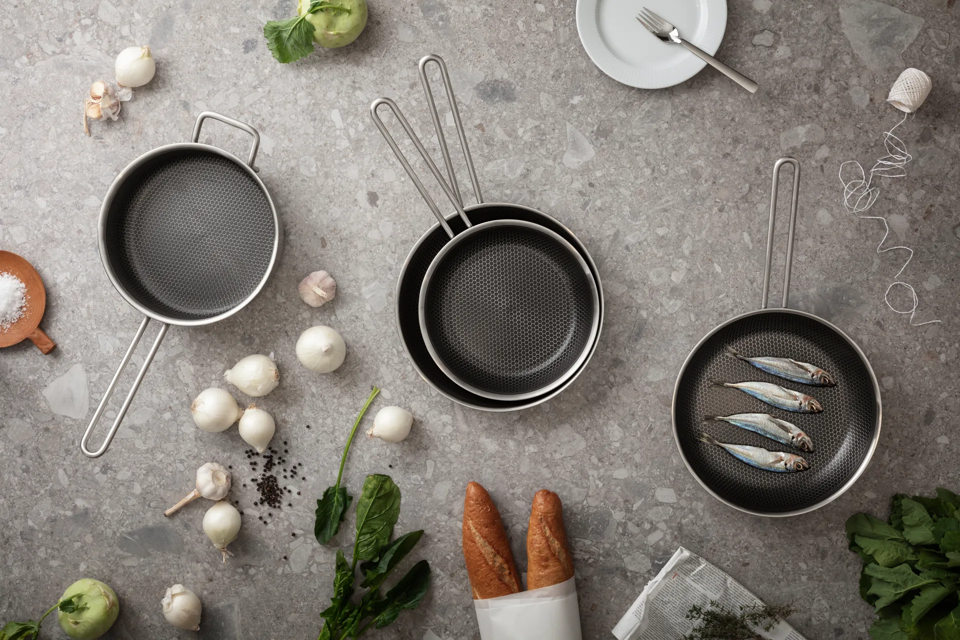 Sartén Multi Mosaic Slip-Let Eva Trio, 24 cm Eva Solo