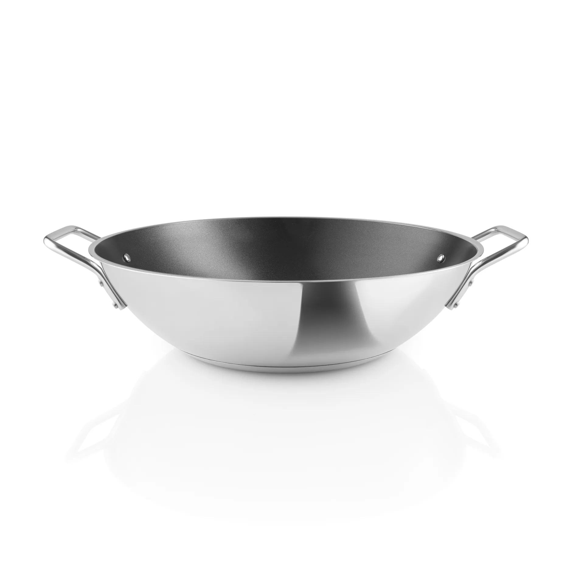 Sartén wok cerámica Eva Trio Stainless Steel Slip-Let, 32 cm Eva Solo
