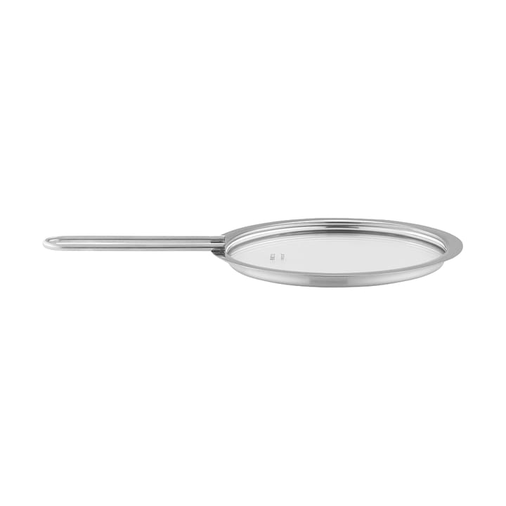 Tapa de vidrio Eva Trio acero inoxidable reciclado - Ø13 cm - Eva Solo