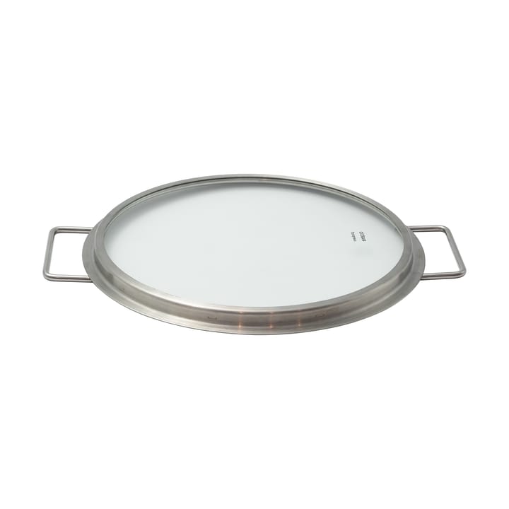 Tapa de vidrio Eva Trio acero inoxidable reciclado, Ø24 cm Eva Solo