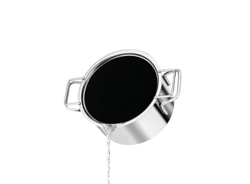 Tapa vertedora Eva Trio de acero inoxidable reciclado - Ø20 cm - Eva Solo