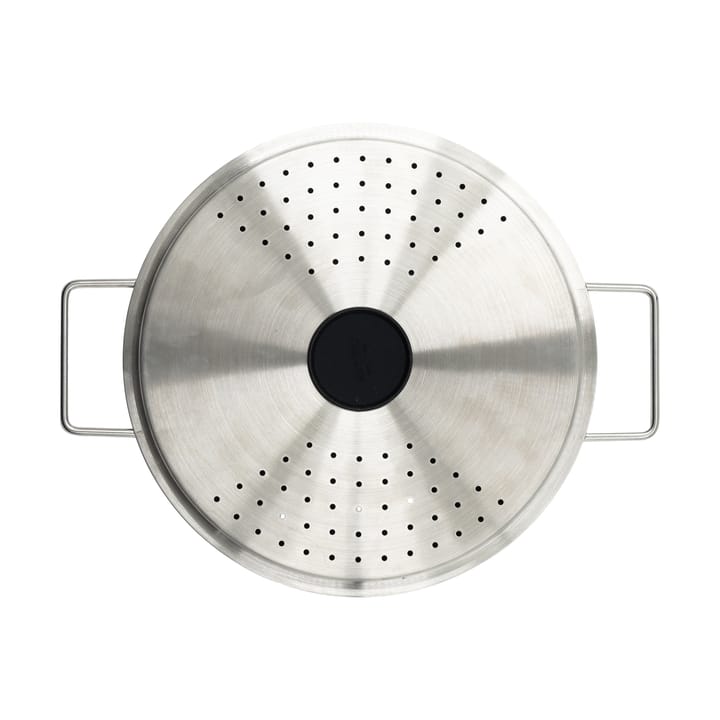 Tapa vertedora Eva Trio de acero inoxidable reciclado, Ø24 cm Eva Solo