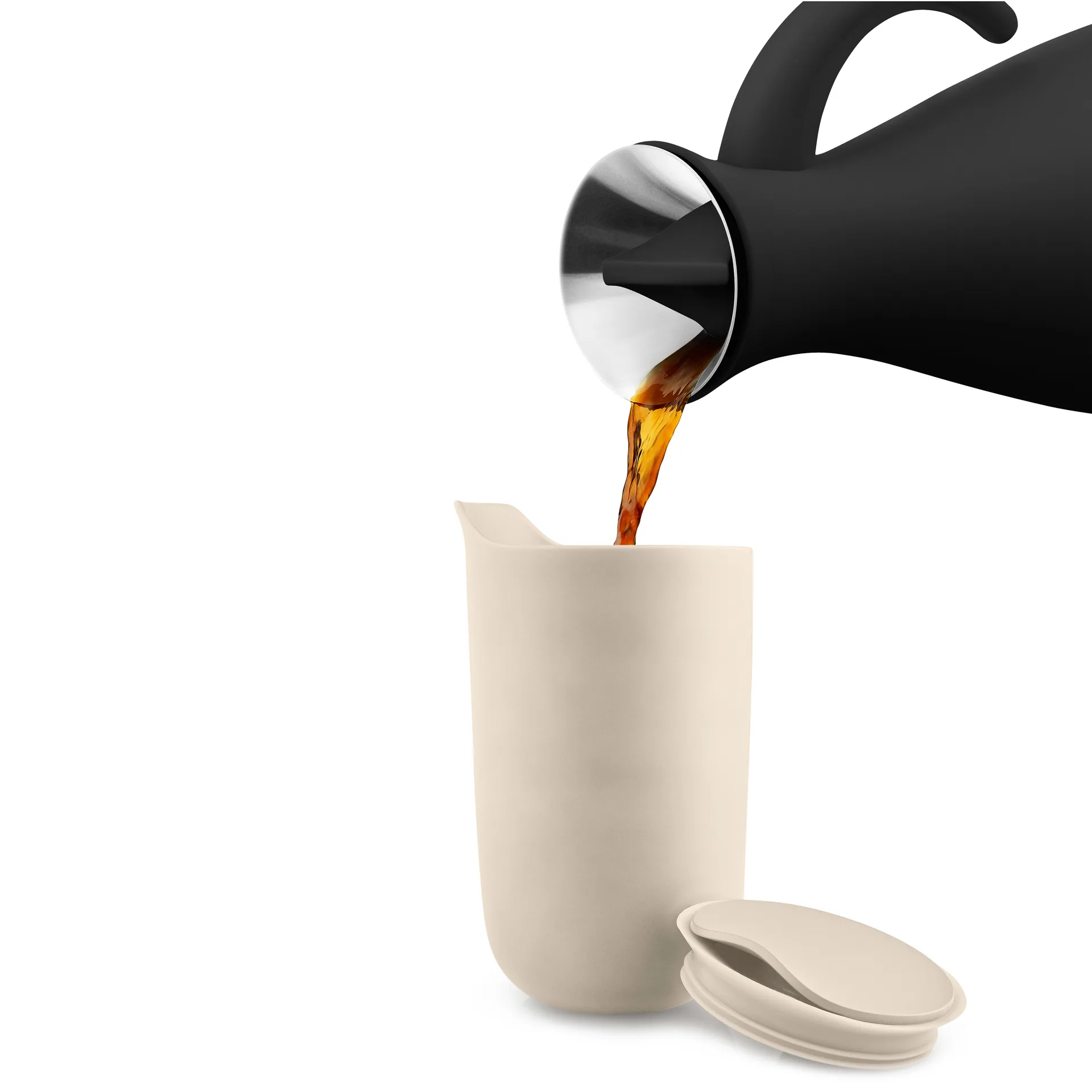 Taza térmica cerámica Eva Solo 28 cl, arena Eva Solo
