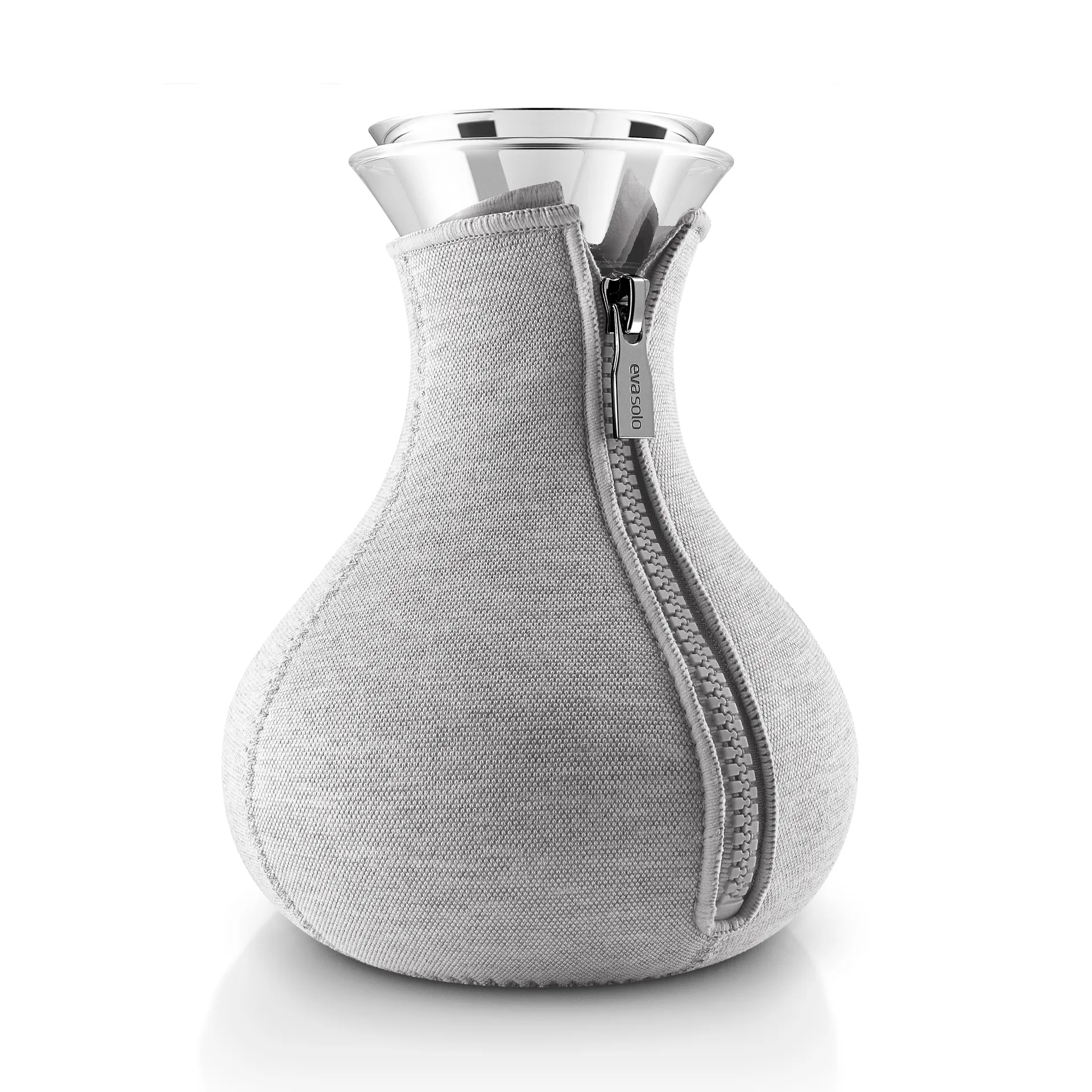 Tetera Eva Solo con funda tejida, gris claro Eva Solo