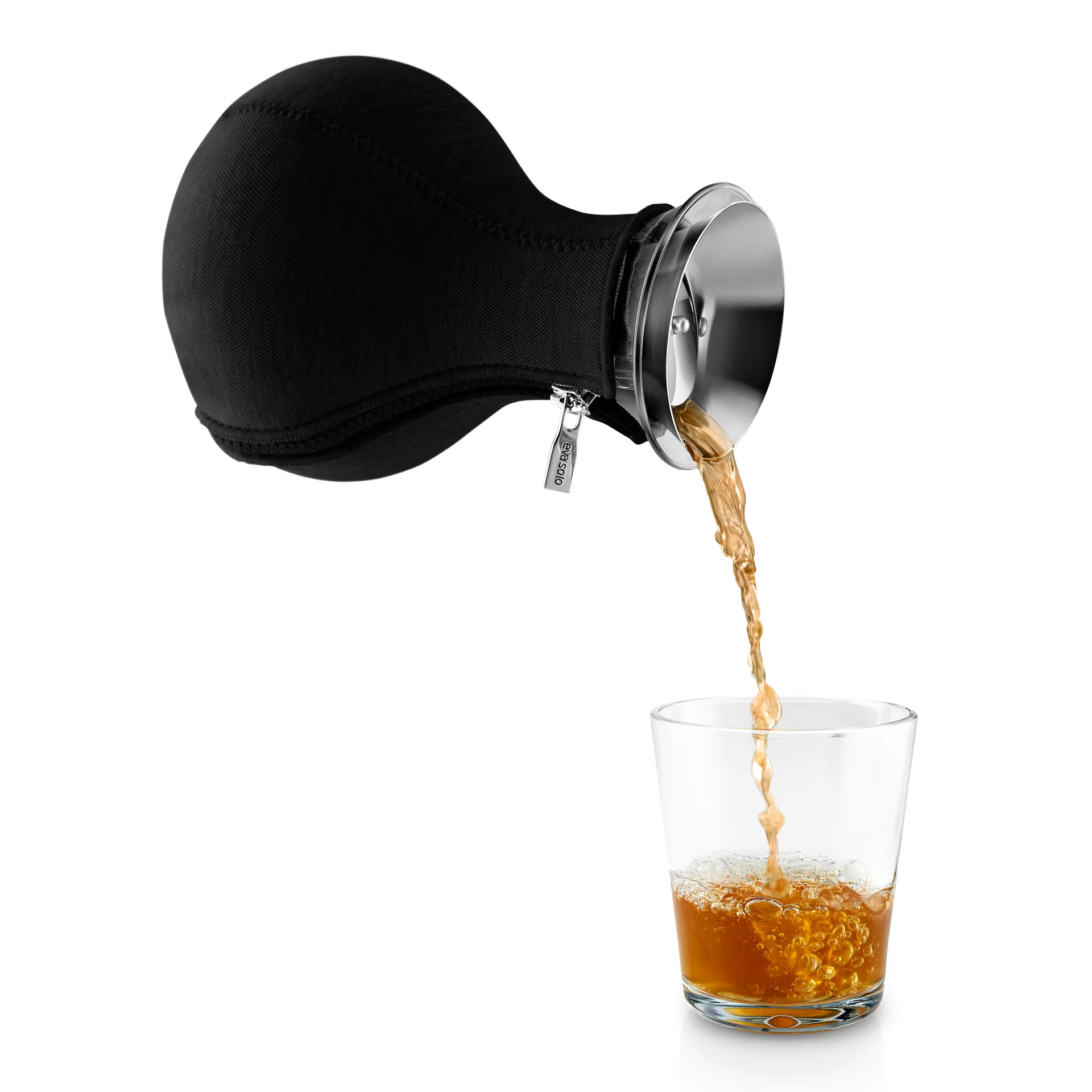 Tetera Eva Solo con funda tejida, negro Eva Solo