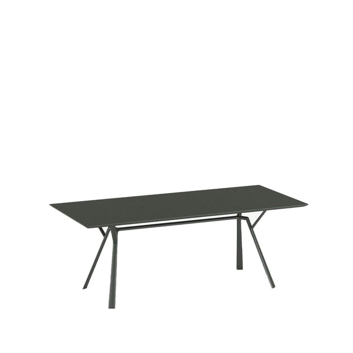 Mesa Radice Quadra - Metalic grey, 90x200 cm - Fast