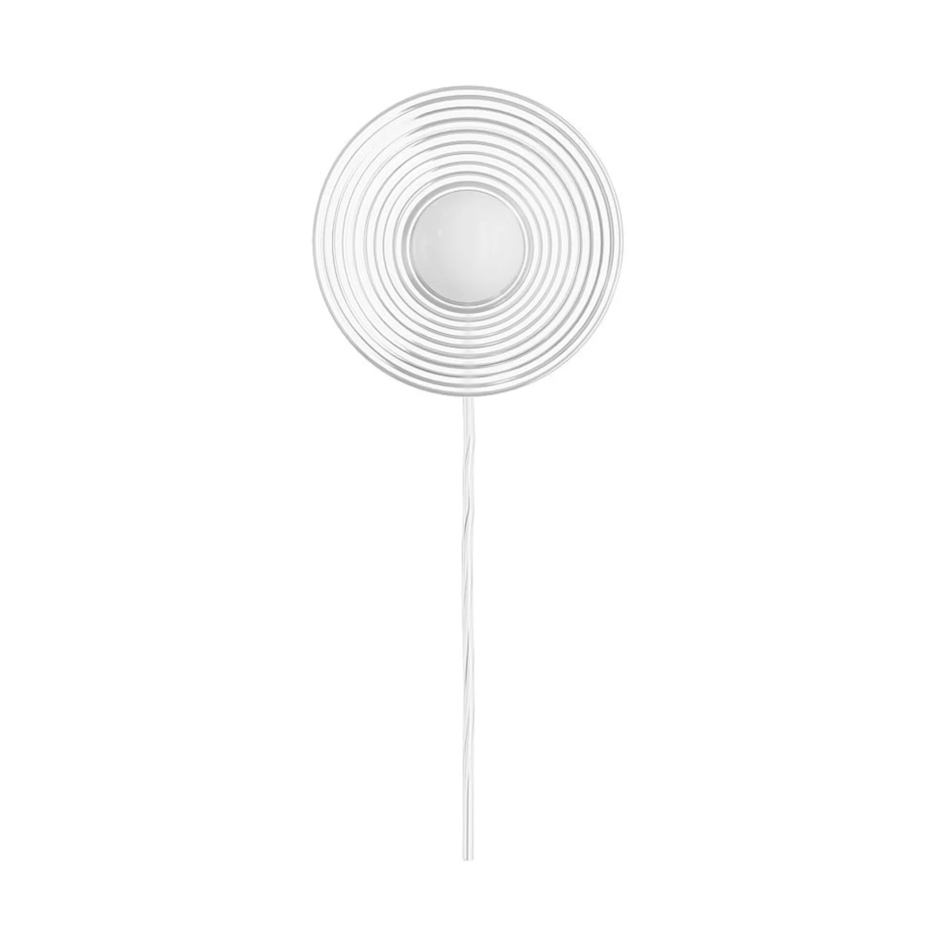 Aplique de pared U12 Sletterhage, Aluminio-cristal opalino FDB Møbler