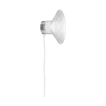 Aplique de pared U12 Sletterhage - Aluminio-cristal opalino - FDB Møbler