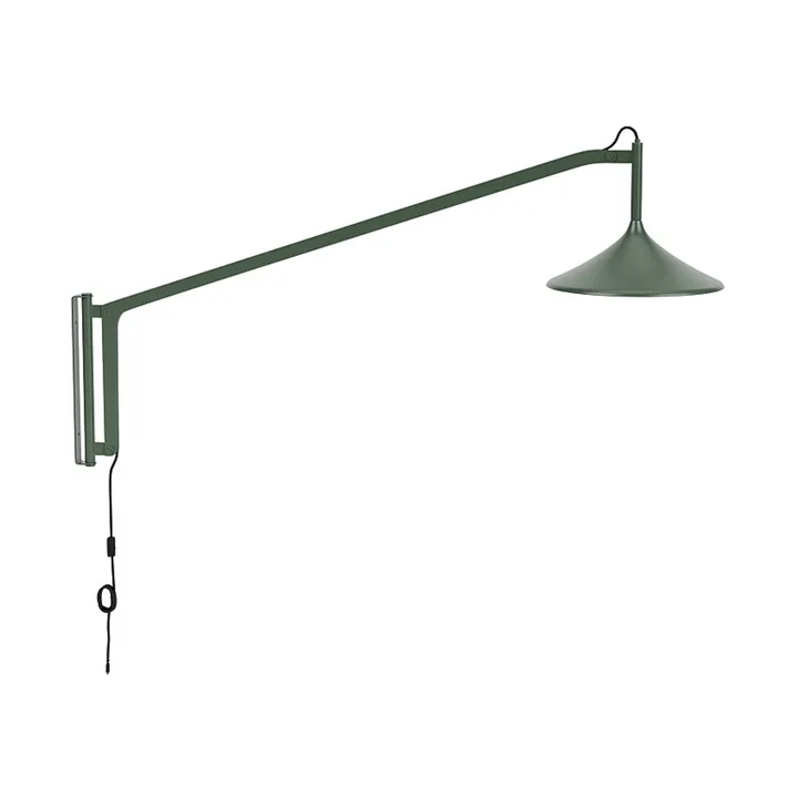 Aplique de pared U17 Hasle - Olive green, 134 cm - FDB Møbler