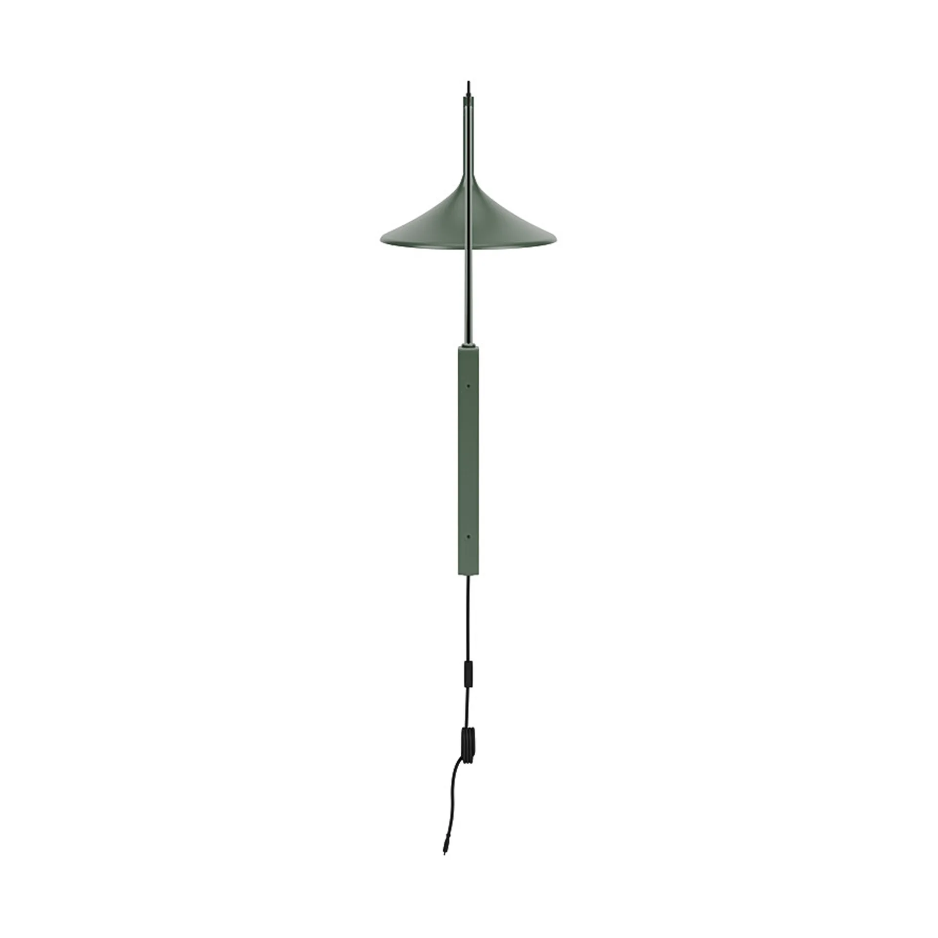 Aplique de pared U17 Hasle, Olive green, 134 cm FDB Møbler