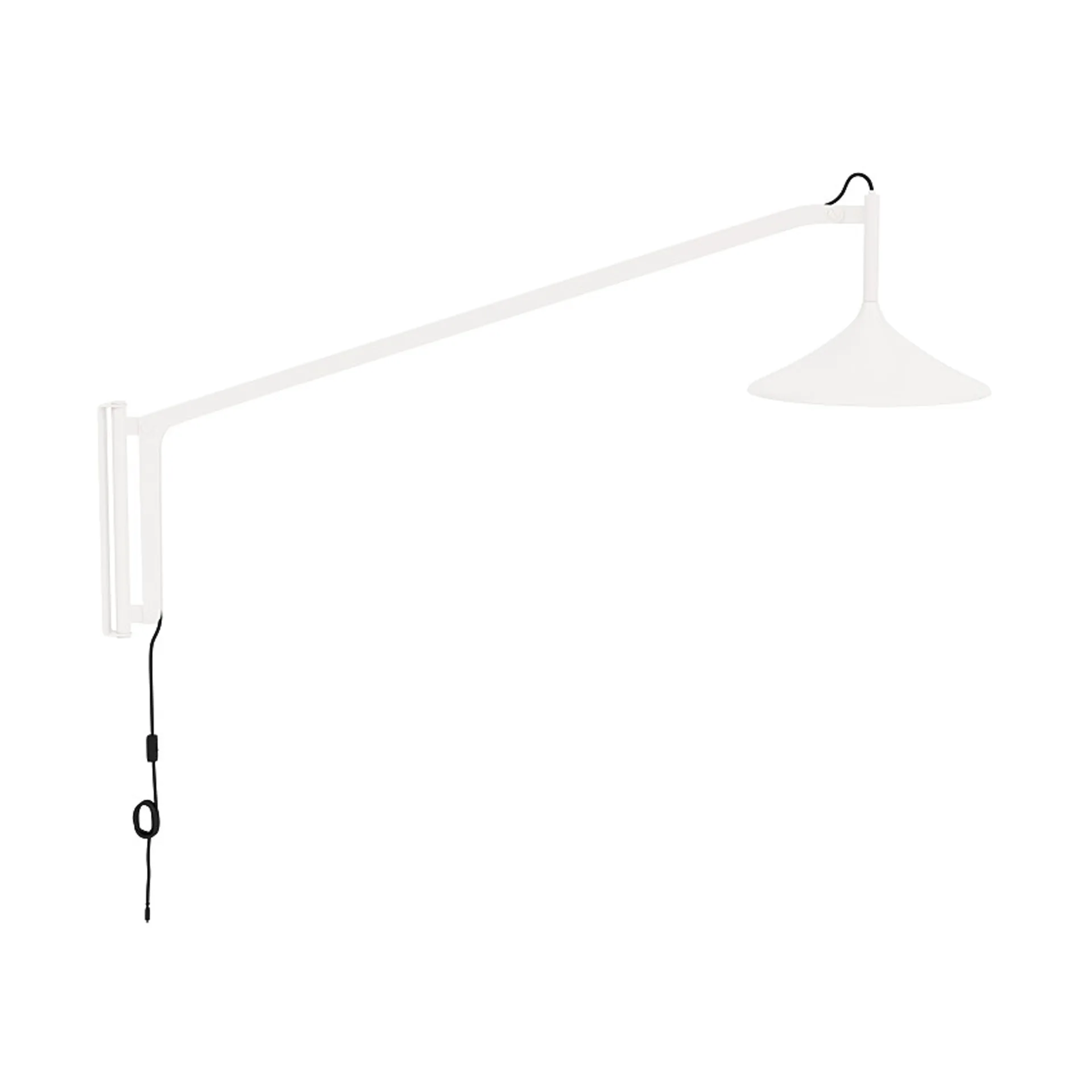 Aplique de pared U17 Hasle, Oyster white, 134 cm FDB Møbler