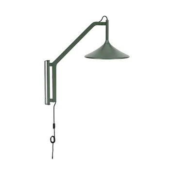 Aplique de pared U18 Hasle - Olive green, 67,5 cm - FDB Møbler