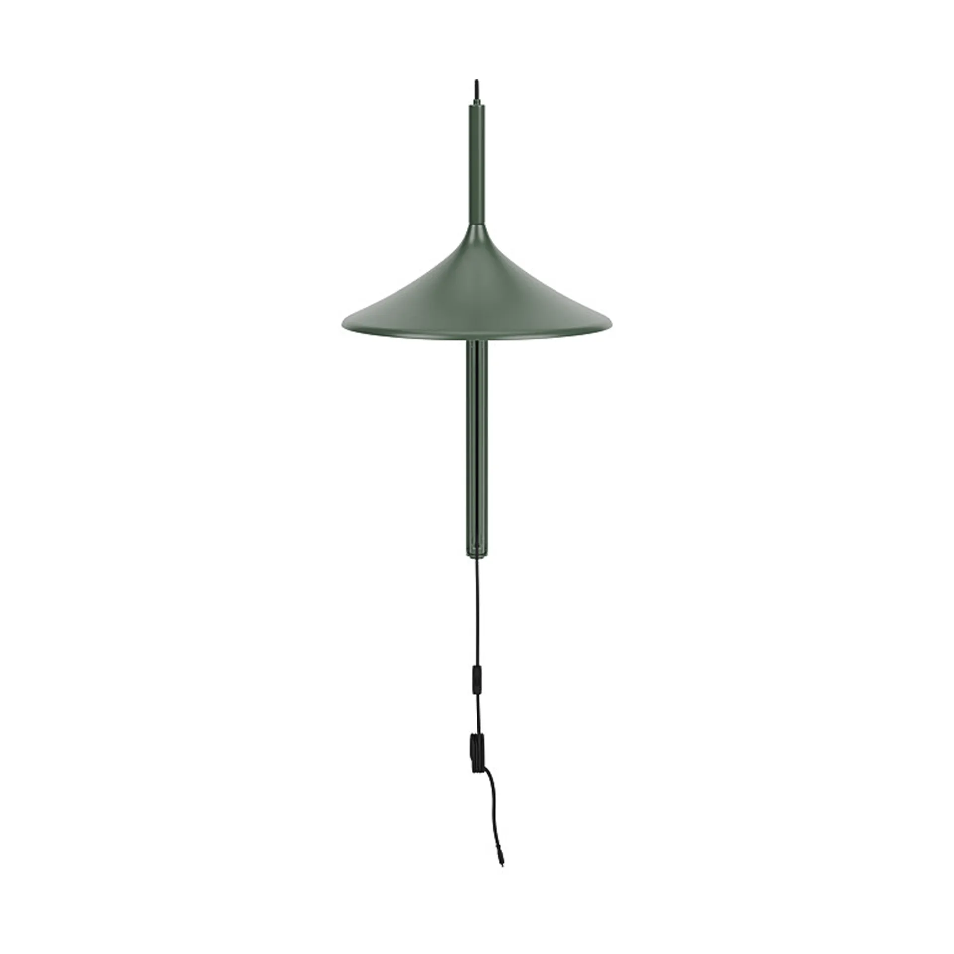 Aplique de pared U18 Hasle, Olive green, 67,5 cm FDB Møbler