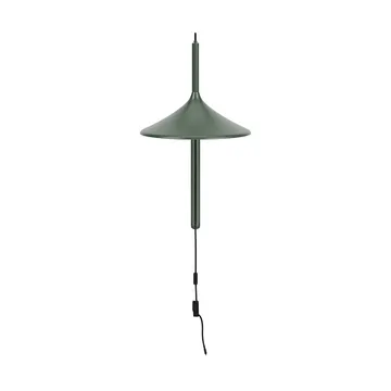Aplique de pared U18 Hasle - Olive green, 67,5 cm - FDB Møbler