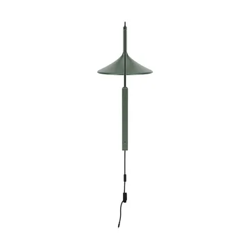 Aplique de pared U18 Hasle - Olive green, 67,5 cm - FDB Møbler