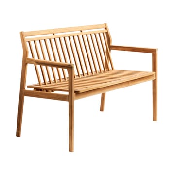 Banco de 2 plazas M12 Sammen - Teak-nature oiled - FDB Møbler