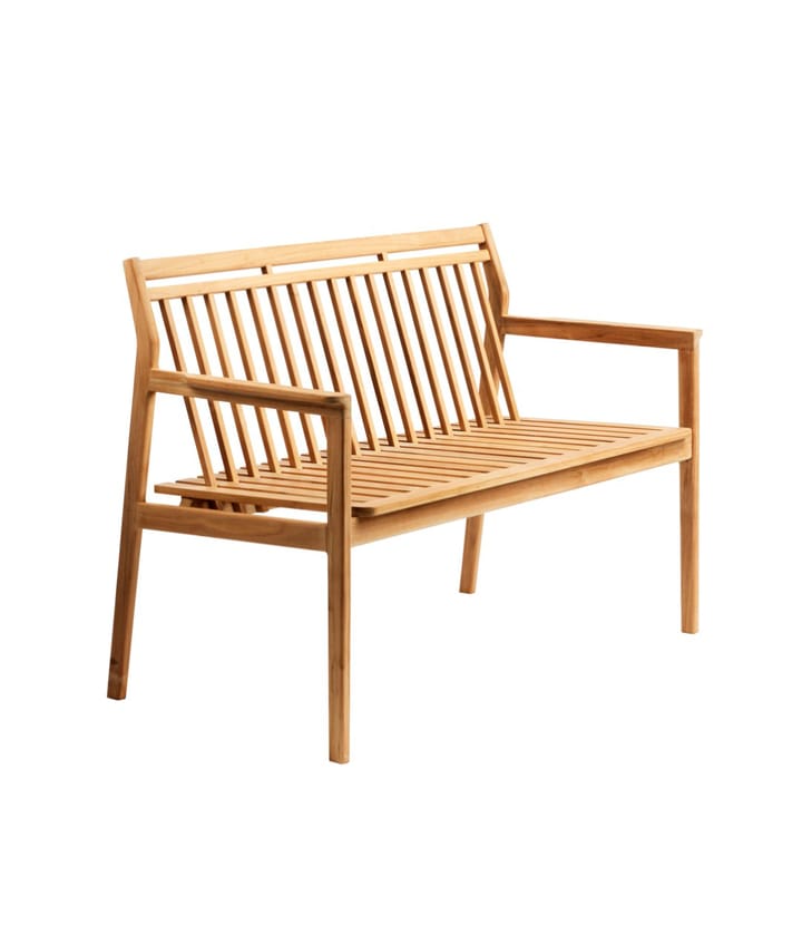 Banco de 2 plazas M12 Sammen, Teak-non treated FDB Møbler