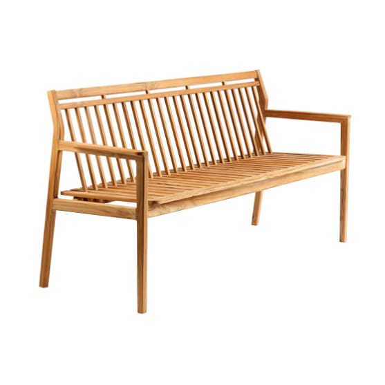 Banco de 3 plazas M11 Sammen, Teak-nature oiled FDB Møbler